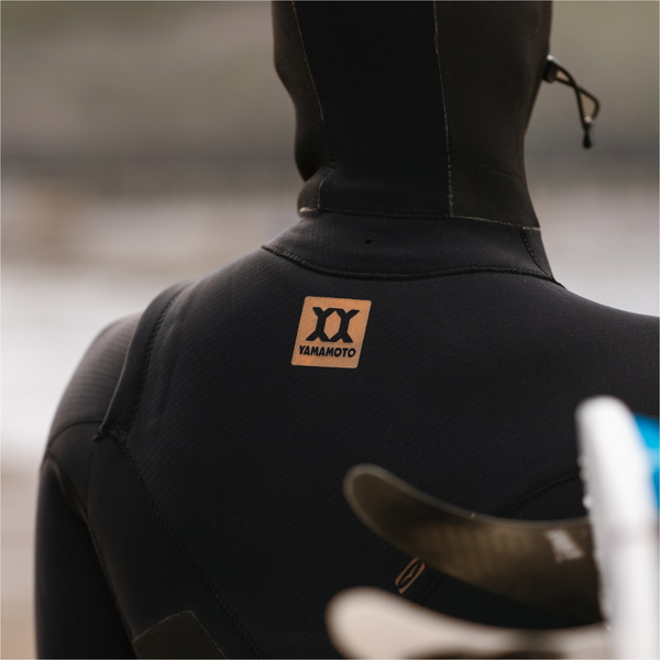 2026 Gul Mens Viper 6/5/4mm Yamamoto Hooded Chest Zip Wetsuit VR1225 - Black